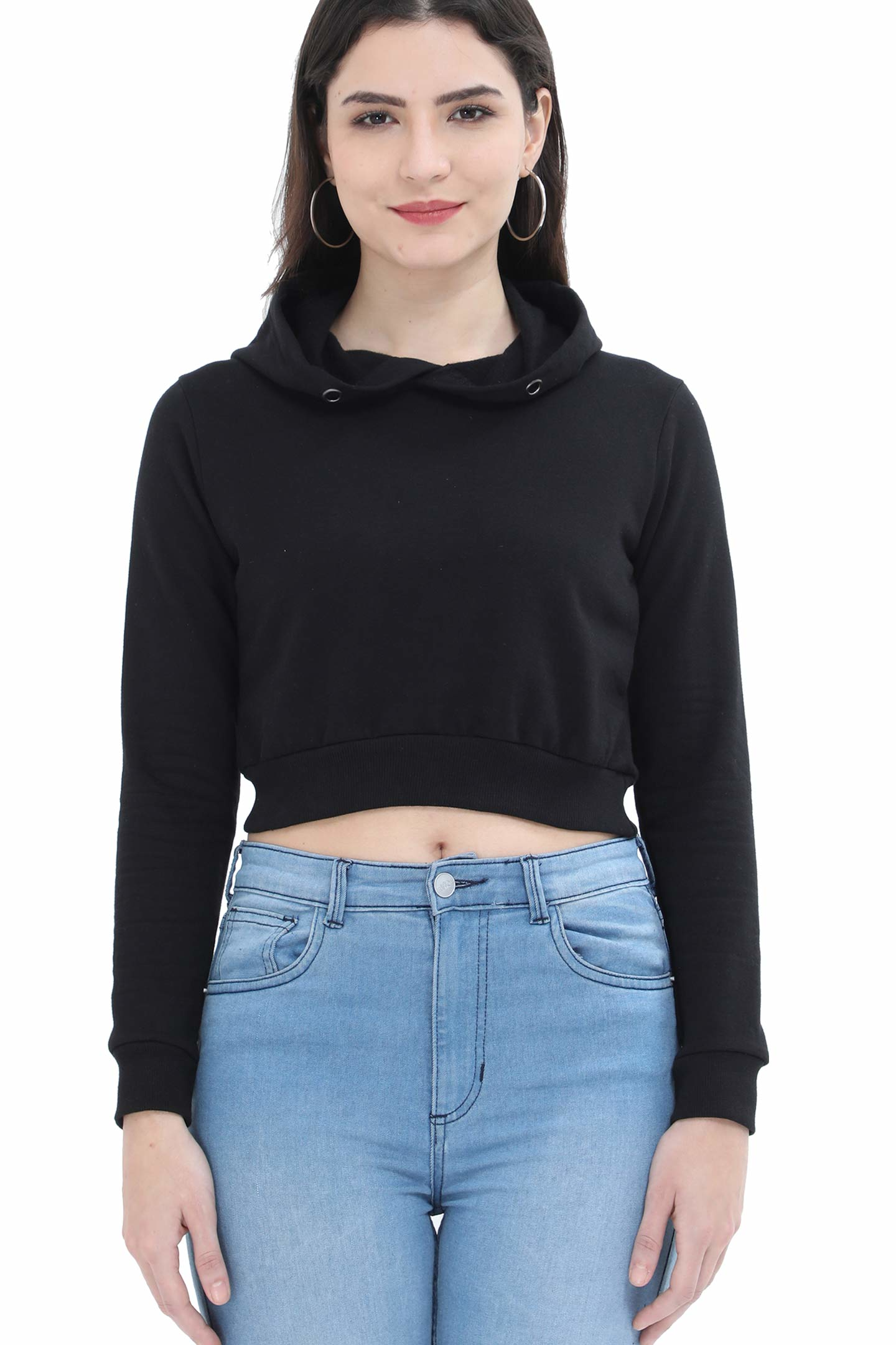 Female Crop Hoodie